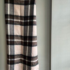 Charming Charlie XL plaid shawl.